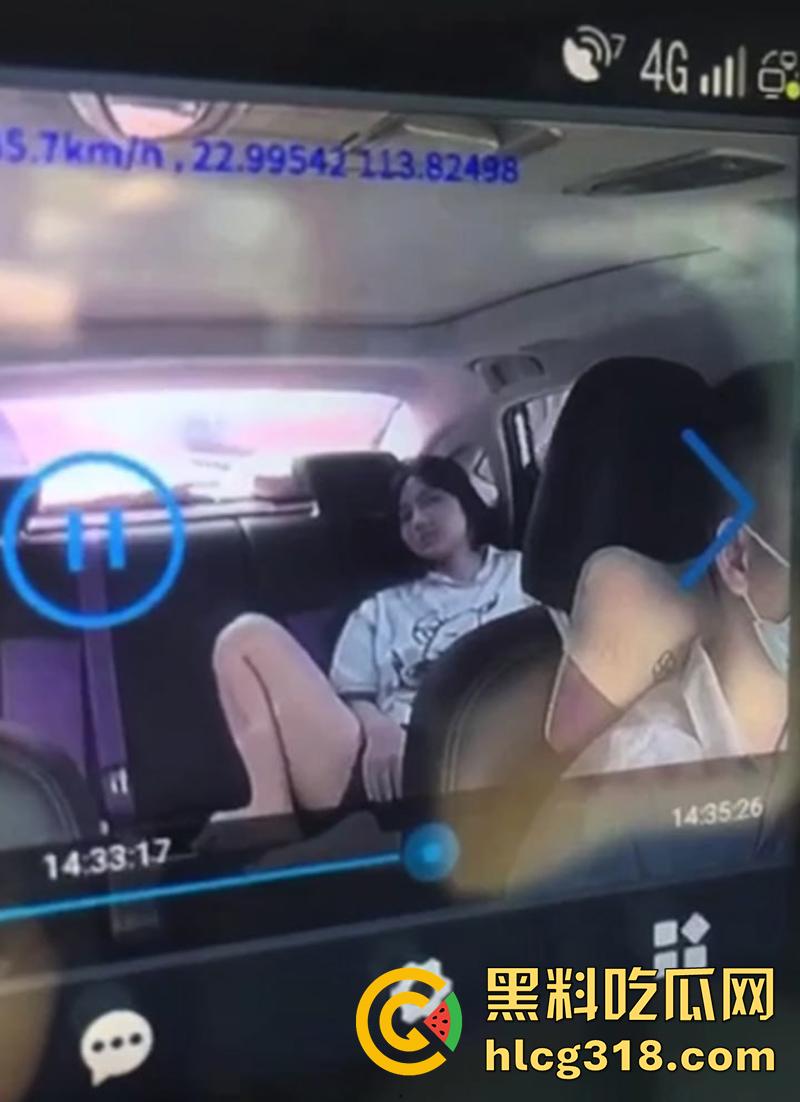 长腿学生妹网约车自慰，被监控偷拍全程偷拍，在车上看片玩穴，勾引司机免车费，这么饥渴么？-4