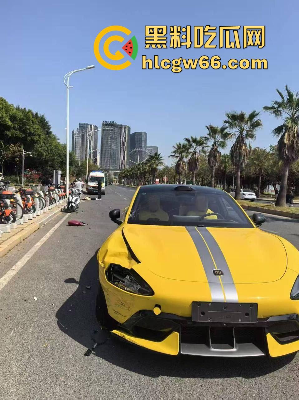 我只知道年少轻狂!小米Su7车主市区飙到180迈 躲闪不及将骑车的撞飞!-13