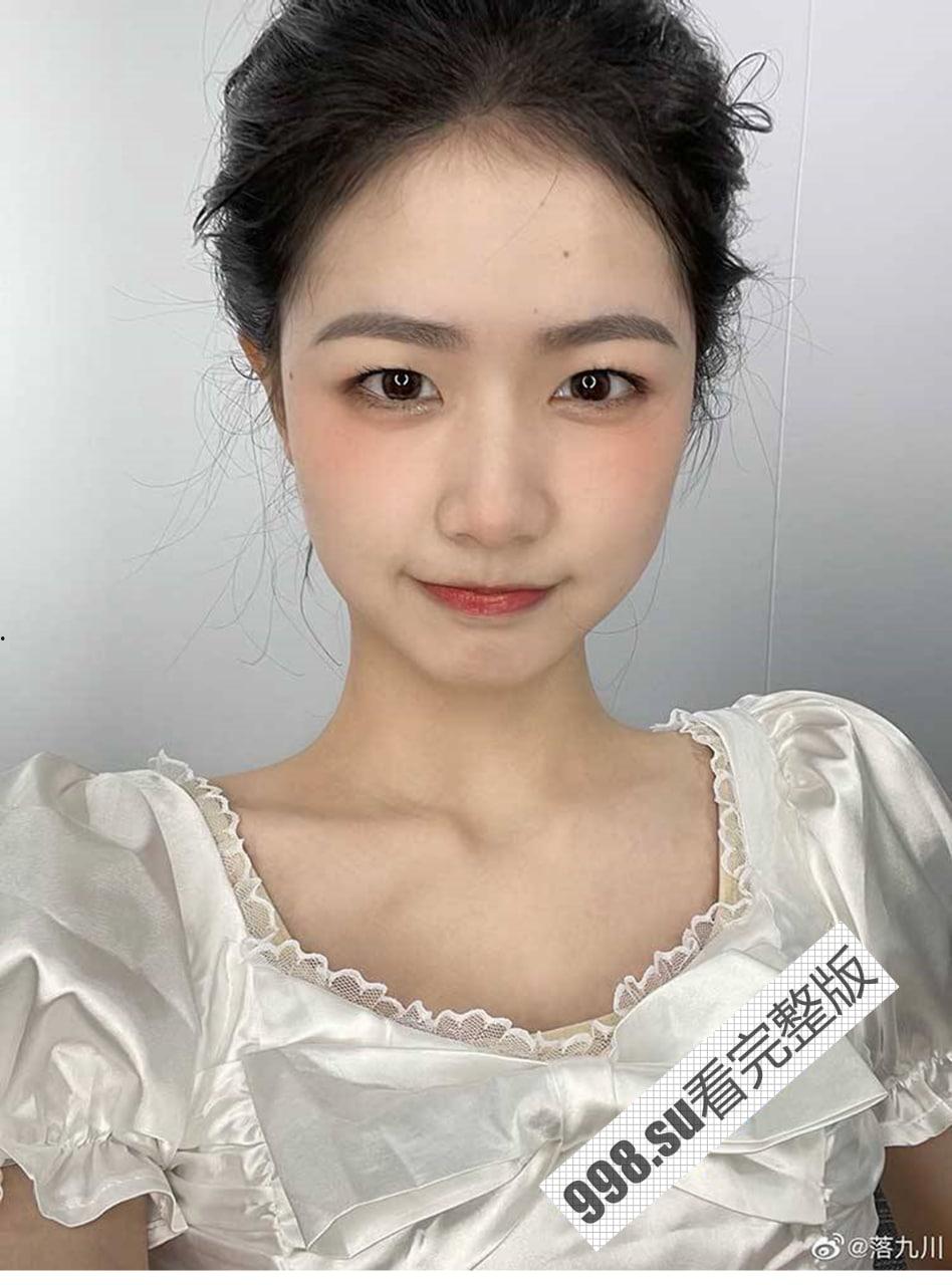 反差！18 岁女高中生 B 站百万粉丝 UP 主 落九川 私密器具视频流出-16