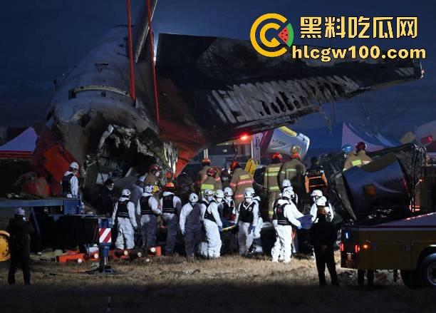 韩国济州航空坠机惨剧，因一只鸟导致181人中179人丧生，仅尾部保留形状，2名机组人员侥幸生还！-4