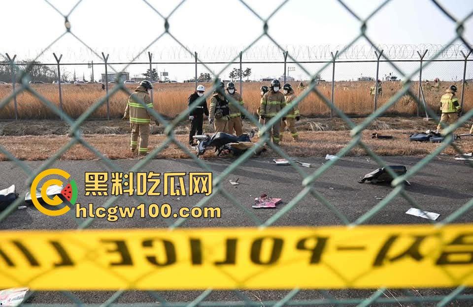 韩国济州航空坠机惨剧，因一只鸟导致181人中179人丧生，仅尾部保留形状，2名机组人员侥幸生还！-6
