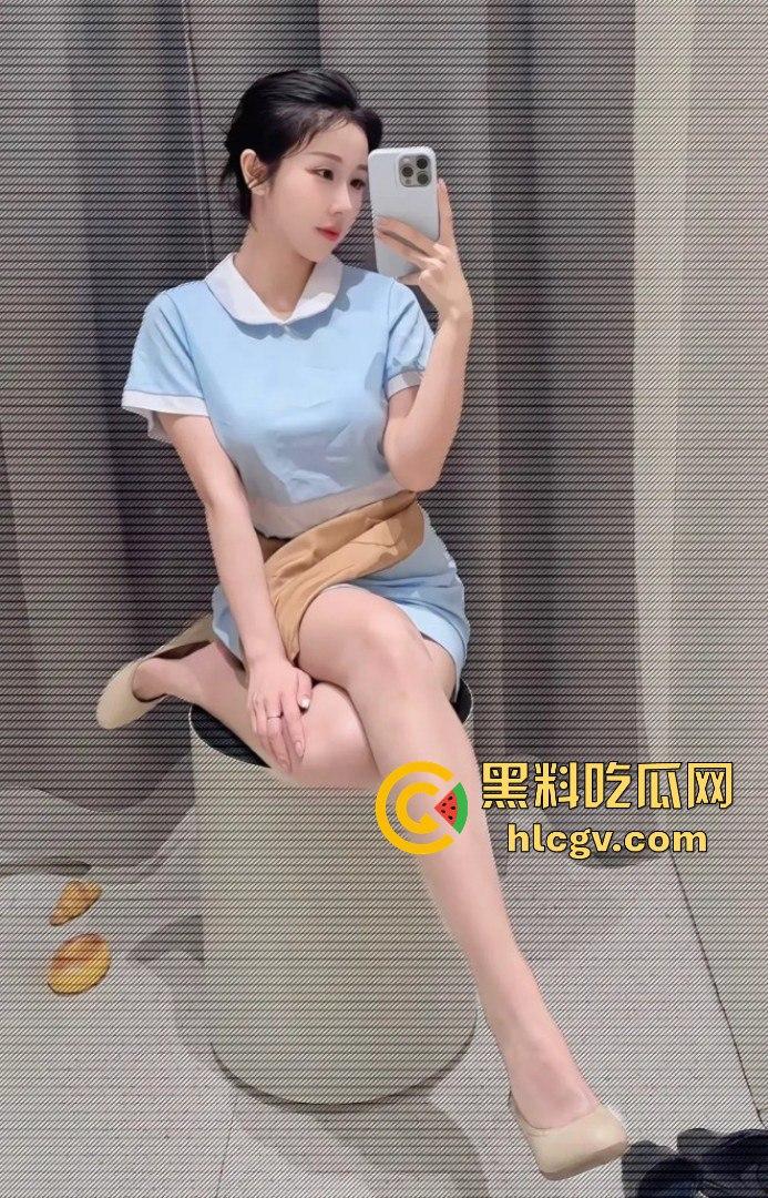 空姐都没这骚！好利来黑丝小姐姐被玩疯了！工装直接干成情趣服，肉丝长腿一顿爆操，想想都上头！-22