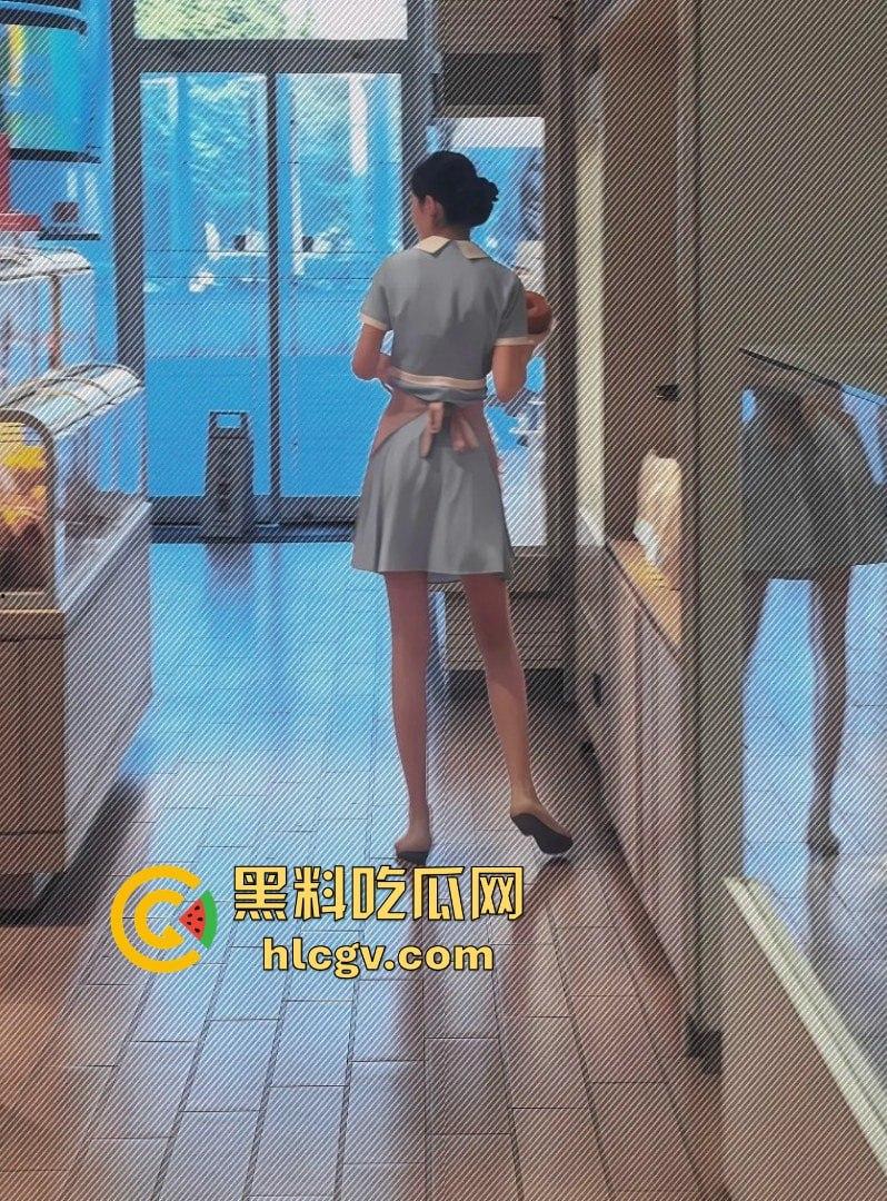 空姐都没这骚！好利来黑丝小姐姐被玩疯了！工装直接干成情趣服，肉丝长腿一顿爆操，想想都上头！-52