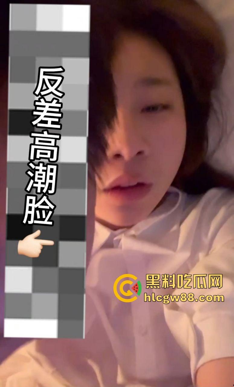 辽宁传媒播音系【关雯璐】清纯播音妹变大烧包母狗，酒吧乱搞潮喷高潮脸，绿帽男投稿视频求爆射！-6