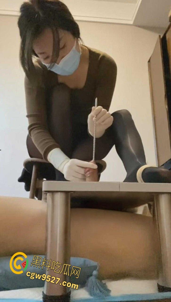 猎奇大赏！瓜友们母狗看多了，给大家分享一个公狗，被女医生马眼快撑爆，这都能射精太下贱了啦！-6