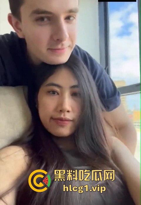 『孙冰熙』澳洲留学不学业，爱上洋屌吃鸡颜射！曾经的女拳小仙女如今成了媚洋婊！-4