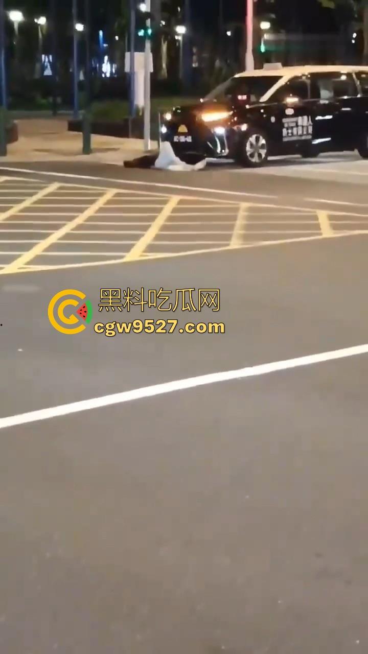 澳门深夜街头一女子与男友闹矛盾，到大街上横躺堵车，到底是受了什么刺激啊，这真的是拿生命开玩笑！-4