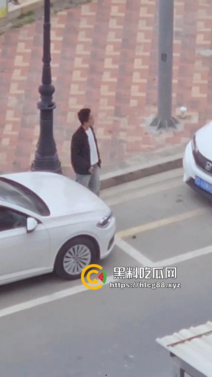 河南偷车小分队大白天开抢，一人爆车门硬撬，两傻逼骑小电驴望风，天网监控算个屁！-4