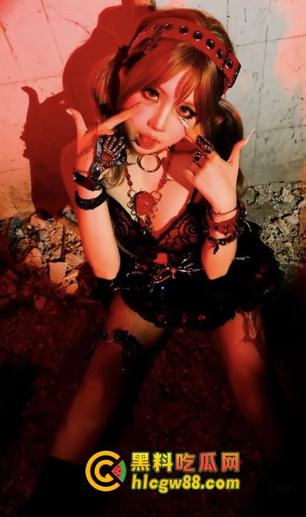 玩永劫无间认识的河北胡桃神『赵月穹』 重金属女神渔网控，JAY歌配她嘴操出口技深喉封神！-10