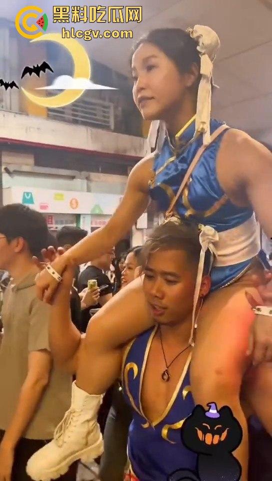 香港兰桂坊万圣节骚翻全场!骚逼骚鸡骚男齐聚,堪称老外的炮窝!-2