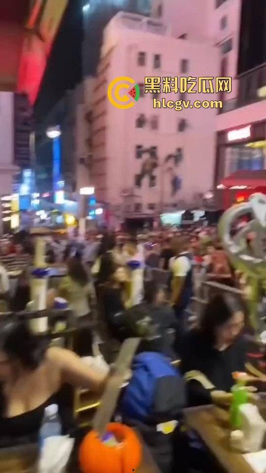 香港兰桂坊万圣节骚翻全场!骚逼骚鸡骚男齐聚,堪称老外的炮窝!-7