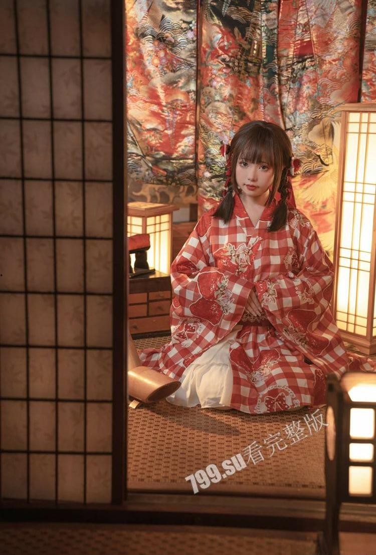 【独家精选】爆机少女「喵小吉」 cosplay 写真 套图 之《灼灼其华》-17