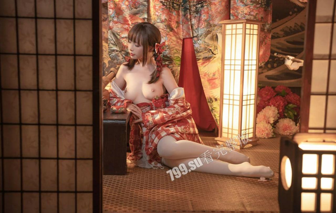 【独家精选】爆机少女「喵小吉」 cosplay 写真 套图 之《灼灼其华》-33