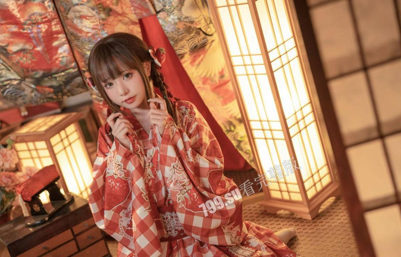 【独家精选】爆机少女「喵小吉」 cosplay 写真 套图 之《灼灼其华》-57