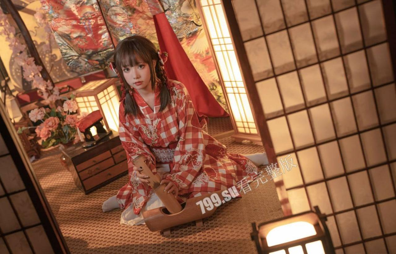 【独家精选】爆机少女「喵小吉」 cosplay 写真 套图 之《灼灼其华》-78