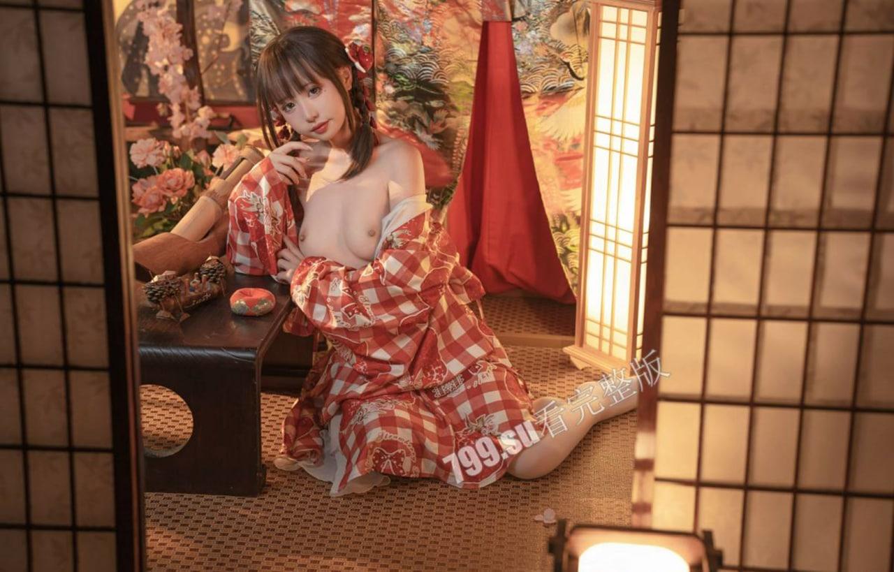 【独家精选】爆机少女「喵小吉」 cosplay 写真 套图 之《灼灼其华》-84