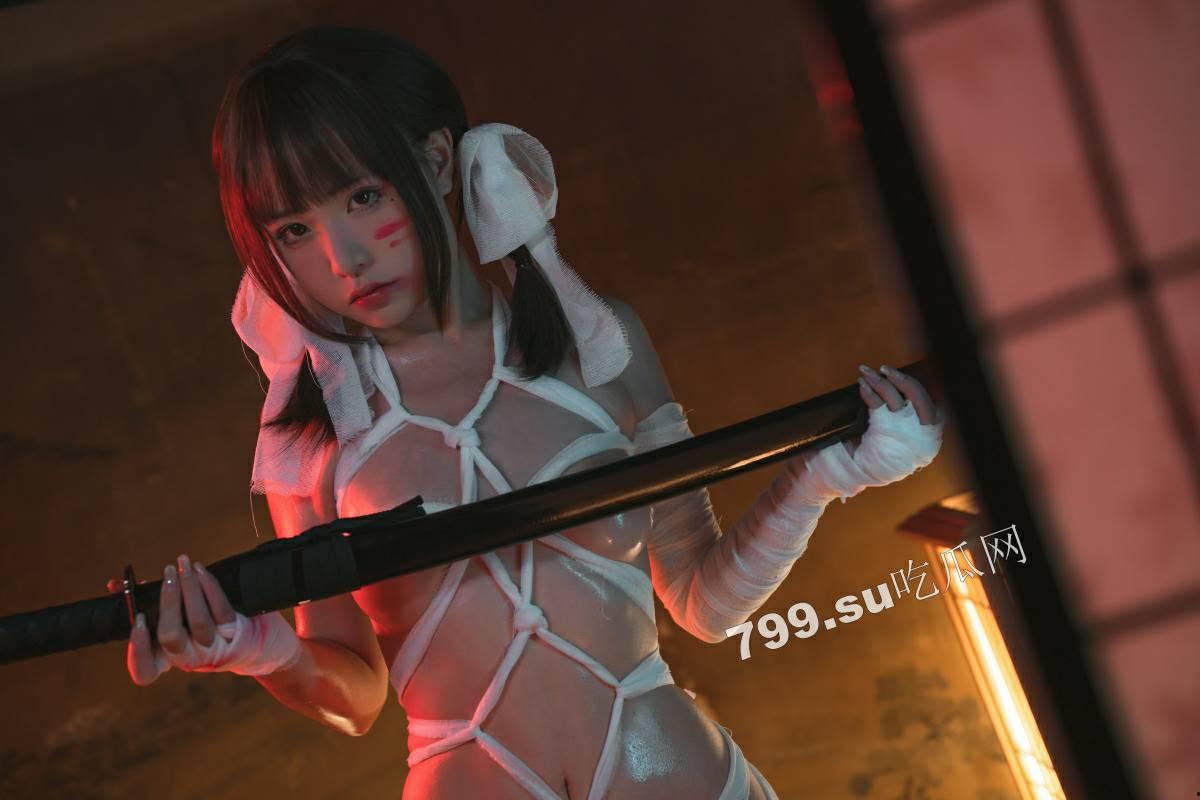 【独家精选】爆机少女「喵小吉」 cosplay 写真 套图 之《小吉忍法帖》-13
