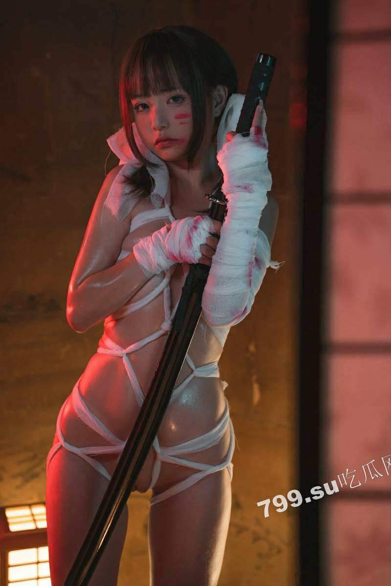 【独家精选】爆机少女「喵小吉」 cosplay 写真 套图 之《小吉忍法帖》-35