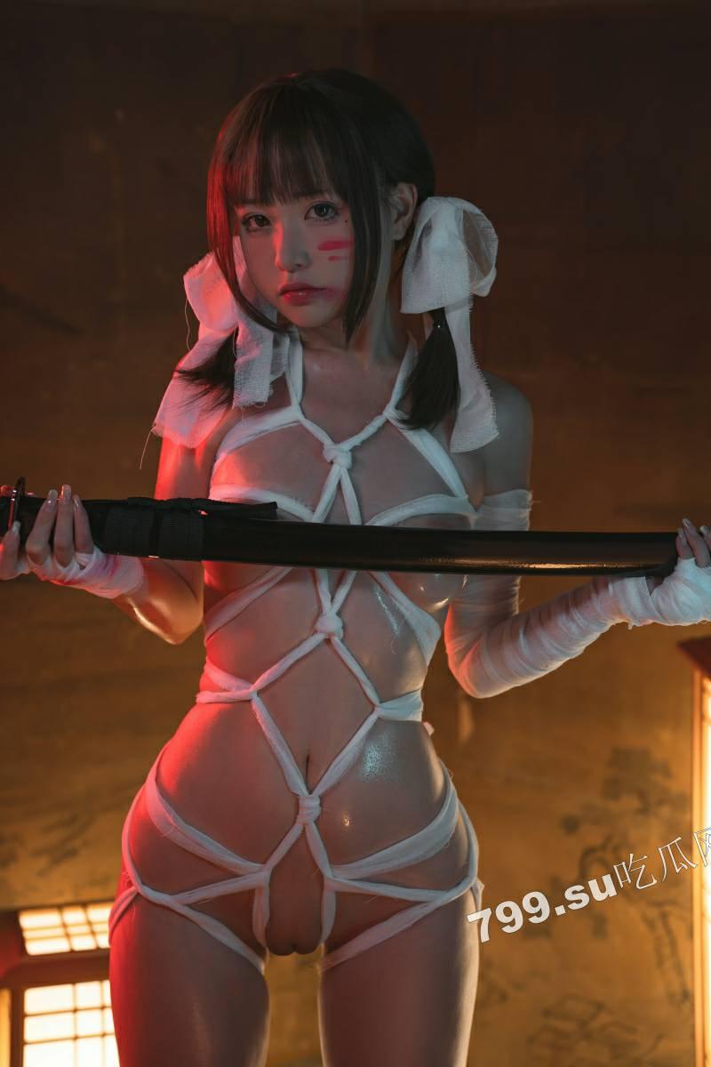 【独家精选】爆机少女「喵小吉」 cosplay 写真 套图 之《小吉忍法帖》-73