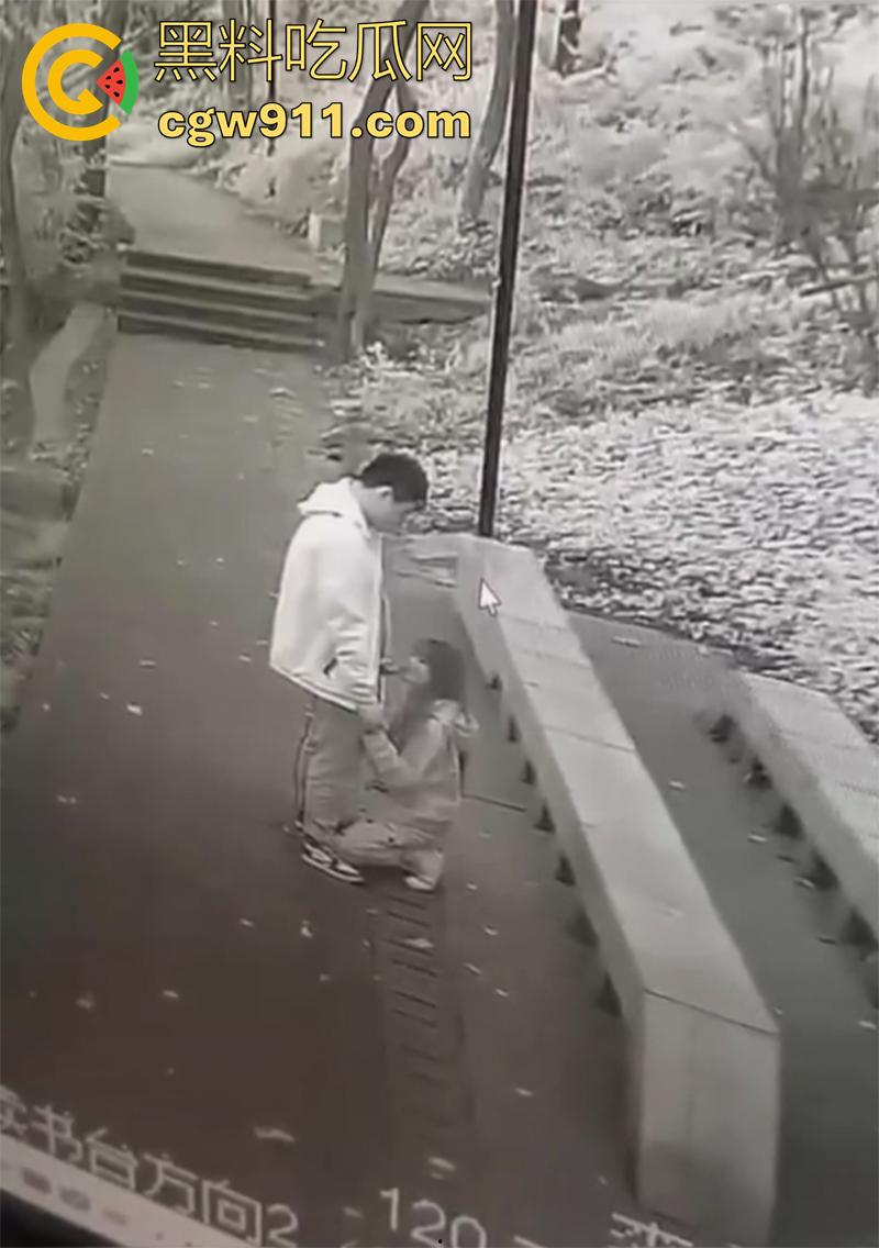 户外野战竟被森林监控拍下，常熟虞山森林防火指挥中心，大屏上演活春宫，这偷情真会找地方啊！-5