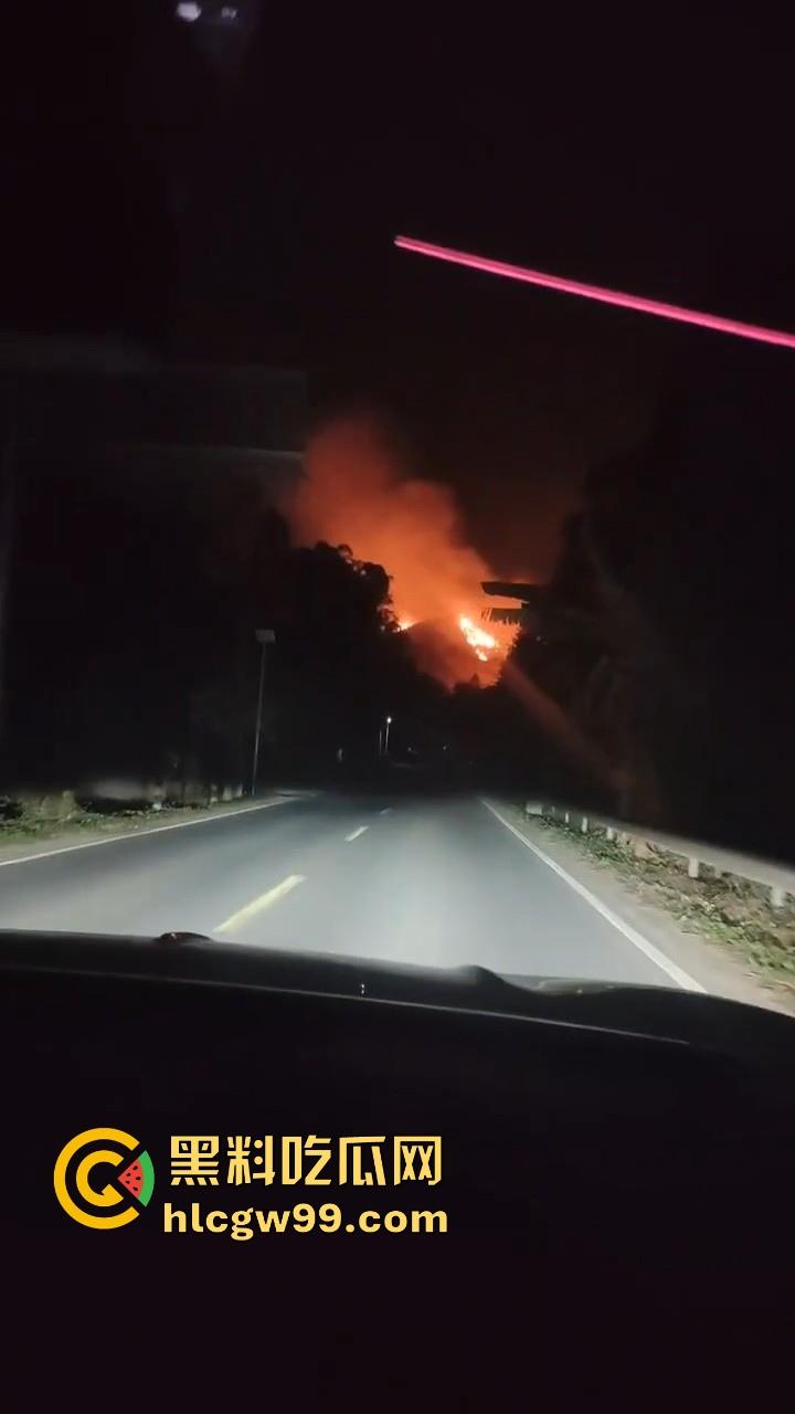 山火频发！肇庆四会下帅出中州方向突发森林火灾，火势蔓延极快，现场堪称恐怖炼狱。-8