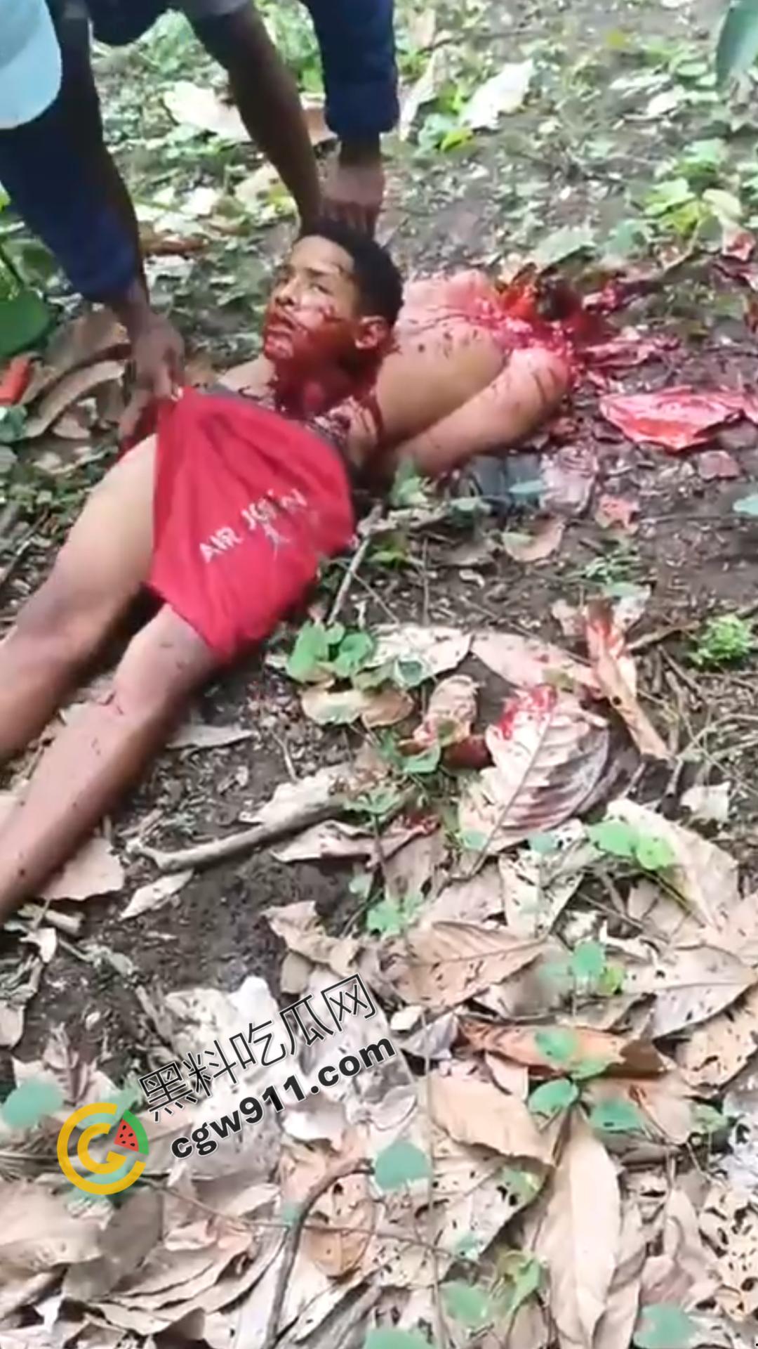 墨西哥毒枭残暴行径：年轻帮派成员遭野外肢解处决，鲜血四溅，画面极度血腥恶心，胆小者勿点-3