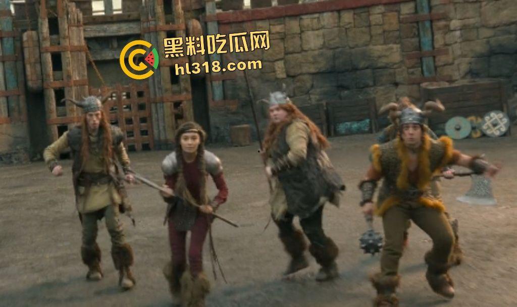 《新驯龙高手》小嗝嗝联手夜煞没牙仔打破族群壁垒，热血冒险不惧生死带领所有龙族一起打败恶龙-4