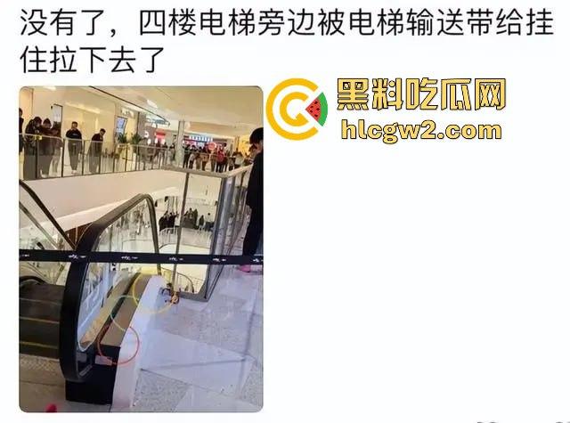 济宁新开商场小女孩从四楼坠落，不幸离世，疑因电梯事故酿成悲剧！-2