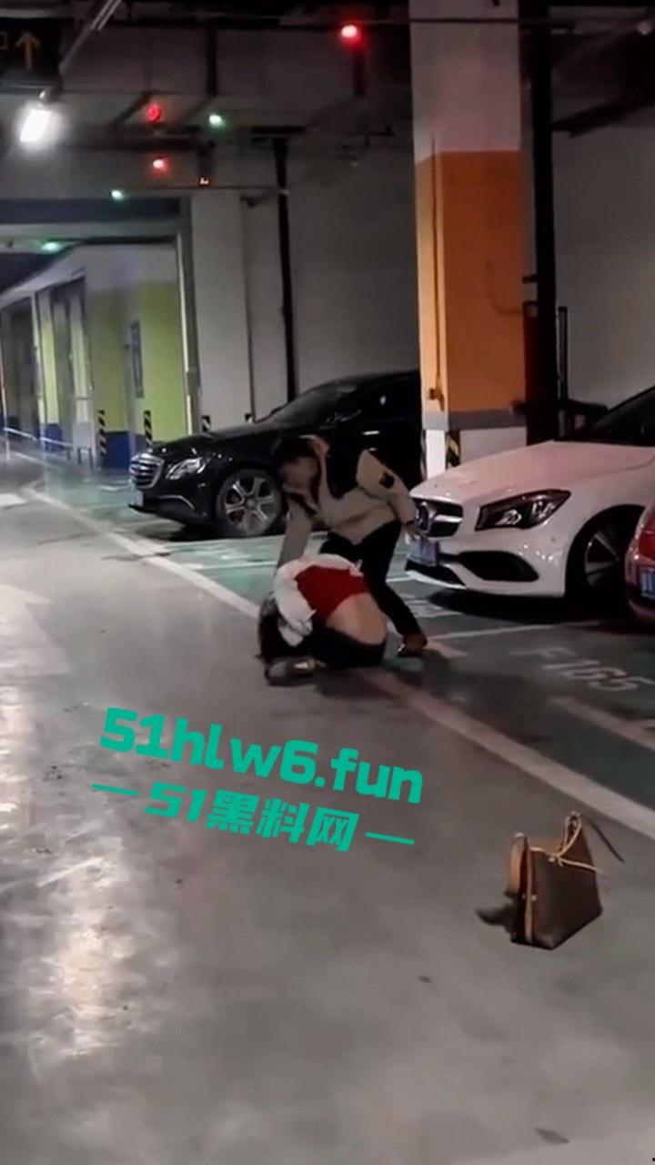 地下停车场捉奸，女子联合亲友抓小三当场逮住老公和小三亲热，将两人围堵殴打，妻子和带来的人已经被刑拘。-3
