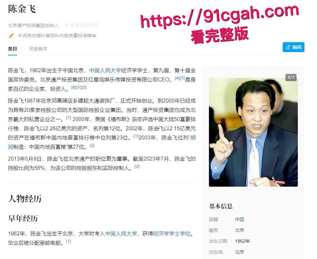 著名投资人陈金飞与杨采钰不雅视频曝光，娱乐圈风云再变！-5