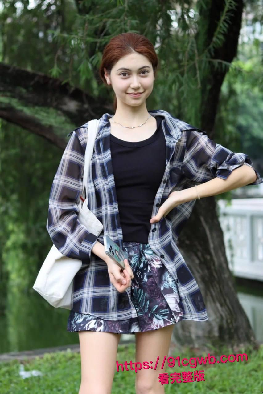 上海混血网球女神丁宣颖沦为3万一晚高端玩物！迪丽热巴级颜值后入视频直击眼球，蜜桃臀被金主猛操到喷水-11