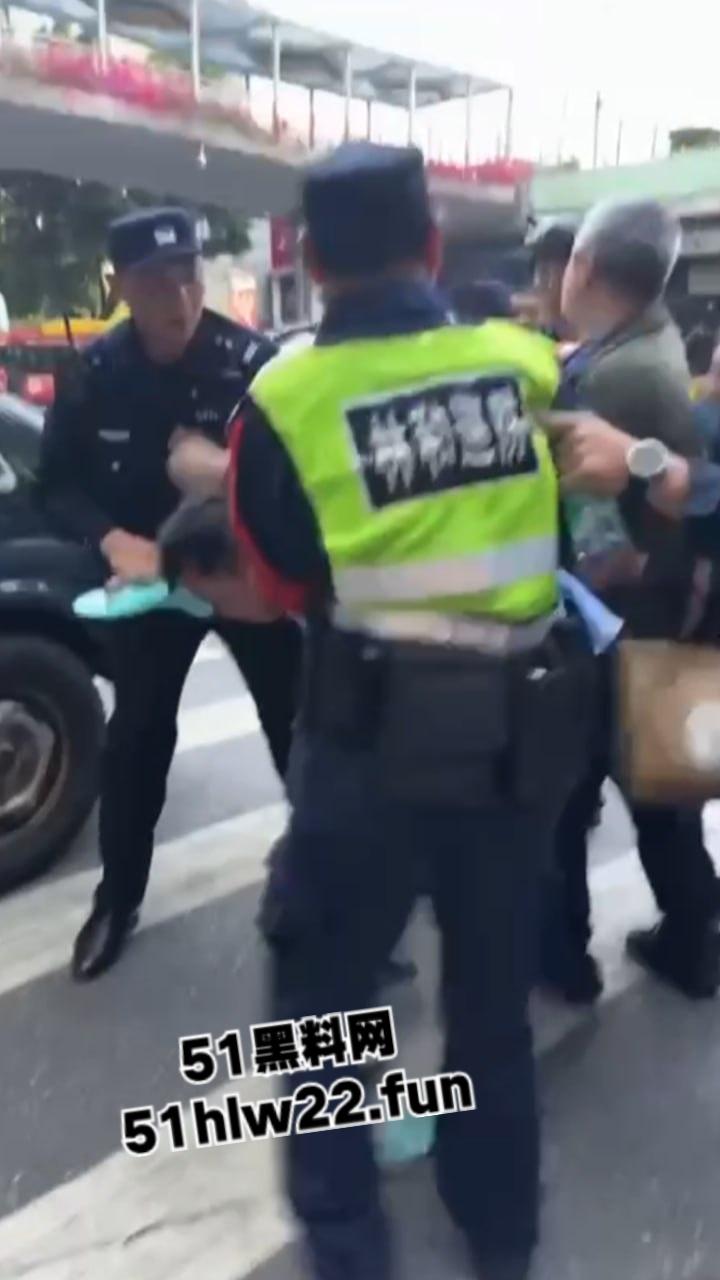 广东林和村警民冲突事件，贪官哄骗村民回迁十年依旧没有房产证，村民上访被警察殴打带走。-6