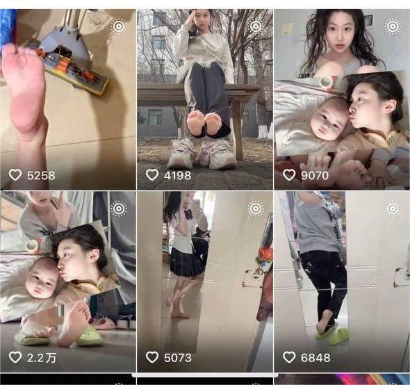 【抖音】微胖高颜值网红 小佳甜心 火辣自拍 秀美脚长腿 诱惑红唇 撩人身材一秒吸睛-2