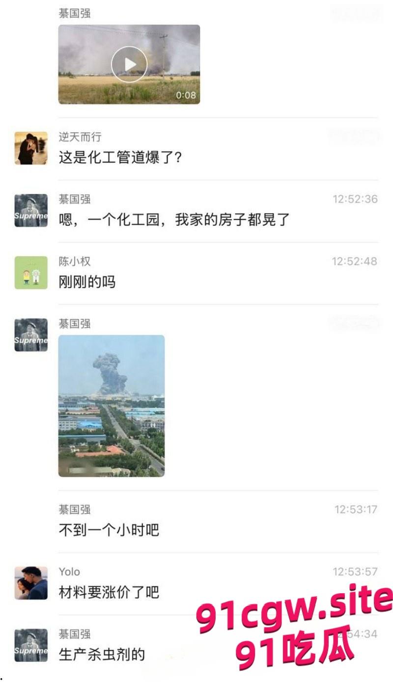 山东高密一杀虫剂化工厂发生大爆炸 现场浓烟滚滚遮天蔽日！-4