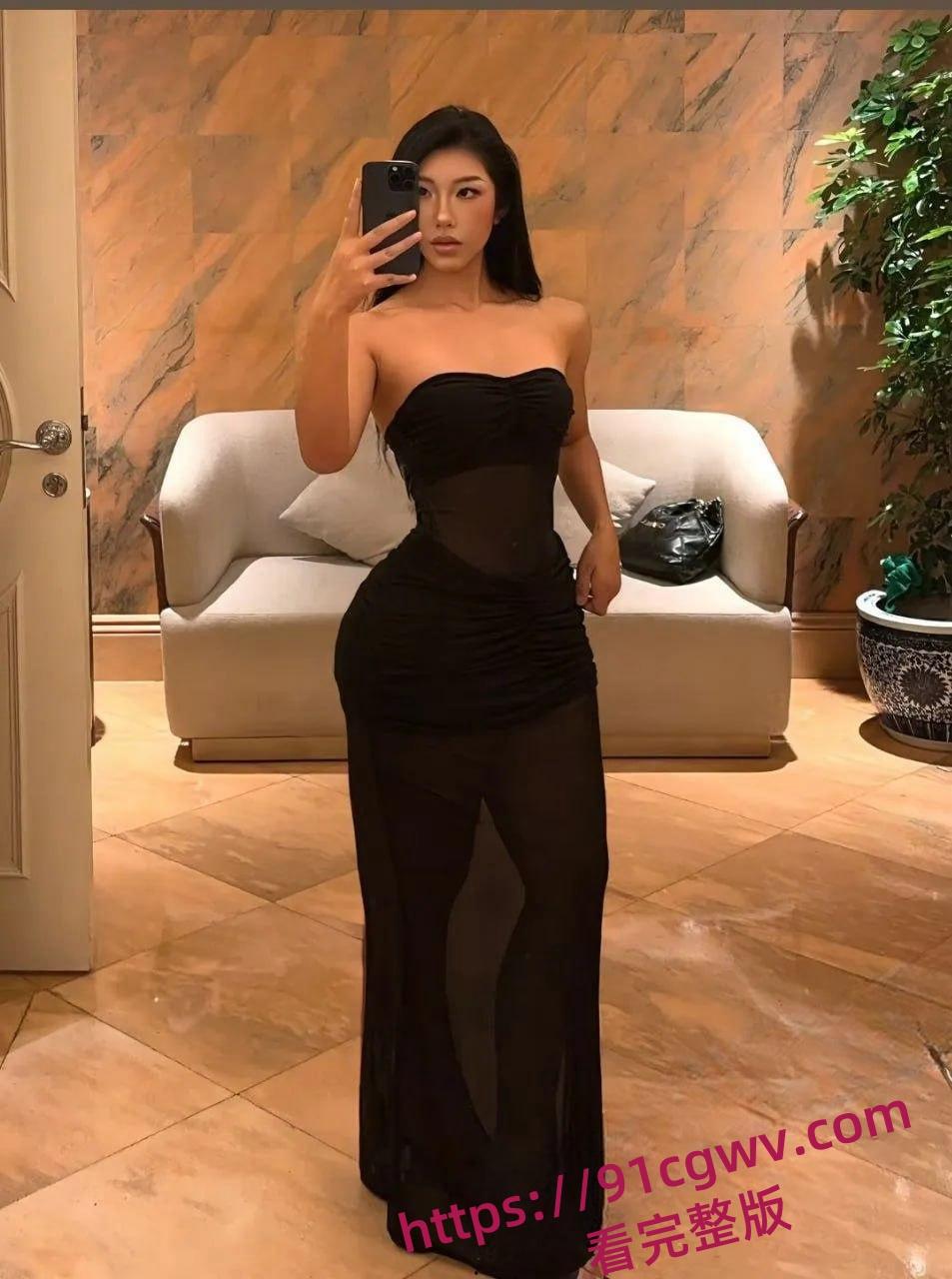 抖音金子人BBW肥臀巨乳健身婊曝光！外表名媛实则反差母狗-3